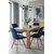 Jedilni stol SORIA VELVET, moder
