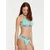 VIVID Bikini hlačke Mix&Match neonsko modra/črna/bela