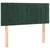 Vidaxl Box spring postelja z vzmetnico temno zelena 80x200 cm žamet