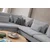Atelier del Sofa Ugaona garnitura Flexy L, 285 x 285 x 100 cm, Siva