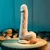 Evolved Peek A Boo Vibrating Dildo 8 Inch Light