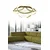 Opviq luster 20536, LED 15 W, beli