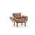 ATELIER DEL SOFA Fotelja Nitta Single Light Brown