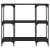 Konzolni stol crni 102 x 35 x 90 cm od konstruiranog drva