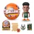 Unika 5 SURPRISE NBA BALLERS, igra, rjava 660167