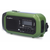 Nedis RDDBCR2000GN-Radio DAB+/FM sa ručnim navijanjem, solarnim panelom i LED osvetljenjem, 5V/2500 mAh
