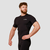 GymBeam Majica Compression Mid Black
