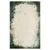 Conceptum Hypnose Tepih Perre Pr009, 100x200 cm, Krem-zeleni