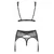 Sexy set 3-delni Firella crne boje - L/XL