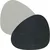 LINDDNA Podstavek za kozarce, curve, Double, Cloud black/Nupo metallic