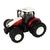 slomart Traktor na daljinsko vodenje z prikolico, 1:24, rdeč/zelen