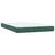 Vidaxl Box spring postelja z vzmetnico temno zelena 160x220 cm žamet