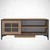 Hanah Home TV komoda Revival 125, 125x54x42 cm, Hrast