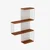 Hanah Home Zidna polica Cambel, 64x96x19 cm, Orah