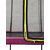 Trampolin z zaščitno mrežo Silhouette trampoline Exit Toys okrogel premer 183 cm rožnati