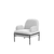 Atelier del Sofa Fotelja Aster, 85 x 80 x 53 cm, Bela