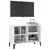 TV ormarić s metalnim nogama bijeli 69,5 x 30 x 50 cm