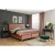 Boxxx BOXSPRING POSTELJA 180 cm  x 200 cm , tekstil starinsko roza