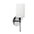 Opviq Balcova N 344 Zidna lampa, Srebrna