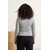 Trendyol Curve Ženska bluza Tbbaw26Af00093, Siva