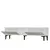 HANAH HOME TV polica Corsa 150 White Travertine