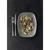 CHURCHILL Raku Quartz Black plitev krožnik, O: 217 mm (12 kos)