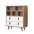 Hanah Home Komoda Beggu 70x85,6x40cm Hrast-Bela
