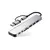 Tech-protect HB06 HUB adapter USB-C + USB - 4x USB / USB-C / SD / TF / AV 3.5, siva