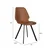 Homestar Stol Helena rjav