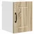 vidaXL Stenska kuhinjska omarica 2 pcs Sonoma hrast 30 x 31 x 40 cm