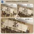HOMCOM HOMCOM Jedilna miza iverna plošča 260D x 90Š x 76,6V cm hrast, (5000242595)