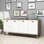 Hanah Home Elite 1612 Komoda, Belo-Braon