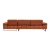 Atelier Del Sofa Ugaona sofa Mustang small right - narižasta