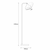 OPVIQ Podna lampa Yildo 6906 US