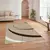 Conceptum Hypnose Tepih HM-CRP25-45, Pravougaoni, 160x230 cm, Krem-braon