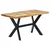 Vidaxl Jedilna miza 140x70x75 cm trden robusten mangov les