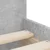Vidaxl Posteljni okvir s predali betonsko siv 90x200 cm