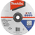 Brusni disk sa presovanim centrom Makita A-80955