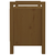 Klupa za hodnik boja meda 80 x 40 x 60 cm od masivne borovine