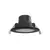 LED kupatilska ugradna svetiljka LED/7W/230V 4000K crna IP44