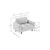 Atelier del Sofa Fotelja Sparrow Loveseat, Narandžasta
