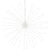 Božićno svjetlo zvjezdani prasak 140 LED toplo bijelo 17 cm