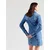GUESS JEANS Dolga srajca moder denim