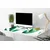 Decormat Podloga za mizo List 90x45 cm