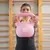 springos Vadbeno utež za kettlebell, 10 kg, ABS, roza barva., (5000218304)