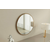 HANAH HOME Ogledalo Ozze White Walnut