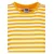 Urban Classics Majica  rumena / bela