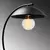 Opviq Stona lampa E27 Socket, Crna