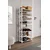 Hanah Home višenamenska polica Plastic Bathroom 8, 46 cm, bela