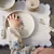 Elodie bunny darling silikonski set za jelo sa tanjirom